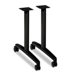 HON Huddle T-Leg Base for 24" and 30" Deep Table Tops, 39.25w x 23.5d x 23.38h, Black (HONMTLEG24CP) View Product Image