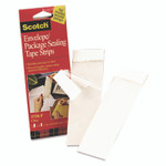 Scotch Envelope/Package Sealing Tape Strips, 2" x 6", Clear, 50/Pack View Product Image