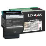 Lexmark C546U1KG Return Program Extra High-Yield Toner, 8,000 Page-Yield, Black (LEXC546U1KG) View Product Image