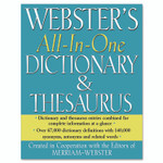 Merriam Webster All-In-One Dictionary/Thesaurus, Hardcover, 768 Pages View Product Image