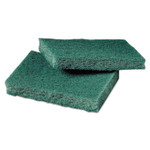 Scotch-Brite PROFESSIONAL General Purpose Scrub Pad, 3 x 4.5, Green, 40 Pads/Box, 2 Boxes/Carton (MMM59166) View Product Image