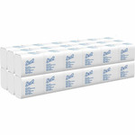 Scott Hygienic High-Capacity Folded Tissue - 2 Ply - 4.50" Width x 8.30" Length - White - Fiber - 250/Pack Product Image 