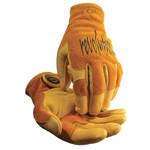 Caiman Multi-Task Welding Gloves  Cow Grain Leather/Pigskin  X-Large  White/Tan (607-1828-Xl) View Product Image