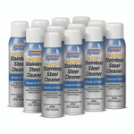 Dymon Stainless Steel Cleaner, 16 oz Aerosol Spray, 12/Carton View Product Image