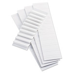 Pendaflex Blank Inserts For Hanging File Folders, Compatible with 42 Series Tabs, 1/5-Cut, White, 2" Wide, 100/Pack (PFX242) View Product Image