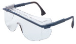 Honeywell Astrospec Otg 3001 Eyewear  Clear Lens  Polycarbonate  Ultra-Dura  Blue Frame (763-S2510) View Product Image