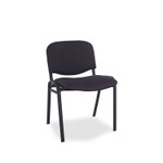 Alera Continental Series Stacking Chairs, Supports Up to 250 lb, 19.68" Seat Height, Black, 4/Carton (ALESC67FA10B) View Product Image