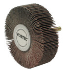 Weiler Vortec Pro Mounted Flap Wheels  3 In X 1 In  60 Grit  23 000 Rpm (804-30726) View Product Image