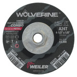 4-1/2 X 1/8 Wolv Ty27 Cut Whl  A24R  5/8-11 Unc (804-56429) View Product Image