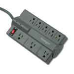 Kensington Guardian Premium Surge Protector, 8 AC Outlets, 6 ft Cord, 1,080 J, Gray View Product Image