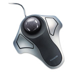 Kensington Orbit Optical Trackball Mouse, USB 2.0, Left/Right Hand Use, Black/Silver View Product Image