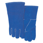 Ors Nasco Leather Welding Gloves  Shoulder Split Cowhide  Large  Blue (902-300GC) View Product Image