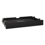 Bush Multi-Purpose Drawer with Drop Front, 27.13w x 17.38d x 3.63h, Black Product Image 