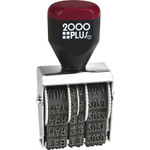 Cosco 2000 Plus Four-band Date Stamp - Date Stamp - 1.38" Impression Width x 0.19" Impression Length - 4 Bands Product Image 