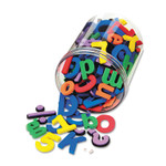 WonderFoam Magnetic Alphabet Letters, Foam, 1.5"; 1", Assorted Colors, 105/Pack (CKC4357) View Product Image