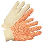 Anchor Canvas Glove W/ Orange Pvc Dots (101-1090) View Product Image