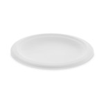 Pactiv Evergreen EarthChoice Compostable Fiber-Blend Bagasse Dinnerware, Plate, 6" dia, Natural, 1,000/Carton (PCTMC500060001) View Product Image