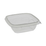 Pactiv Evergreen EarthChoice Square Recycled Bowl, 12 oz, 5 x 5 x 1.63, Clear, Plastic, 504/Carton View Product Image