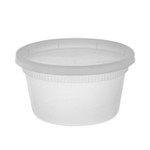 Pactiv Evergreen Newspring DELItainer Microwavable Container, 12 oz, 4.55 x 2.45 x 2.45, Clear, Plastic, 240/Carton (PCTYL2512) View Product Image