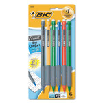 BIC Xtra-Comfort Mechanical Pencil, 0.5 mm, HB (#2), Black Lead, Randomly Assorted Barrel Colors, 6/Pack View Product Image