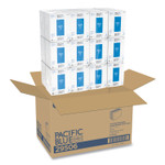 Georgia Pacific Professional Pacific Blue Select Disposable Patient Care Washcloths, 1-Ply, 10 x 13, Unscented, White, 55/Pack, 24 Packs/Carton View Product Image
