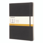 Moleskine Classic Colored Hardcover Notebook, 1-Subject, Narrow Rule, Black Cover, (192) 10 x 7.5 Sheets View Product Image