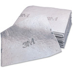 3M Maintenance Sorbent Pads - 15.5" Width x 20.5" Length - 100 / Carton - Scrim Product Image 