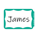C-Line Self-Adhesive Name Badges, 3.5 x 2.25, Green, 100/Box View Product Image