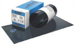 Precision Brand Blue Tempered Shim Stock Rolls, 0.0005", Steel 1095, 0.004" x 50" x 5" View Product Image