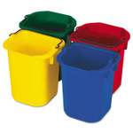 5-Quart Disinfecting Utility Pail, Plastic, 4 Colors (RCP9T83) View Product Image