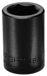 Wright Tool 1/2" Dr. Standard Impact Sockets, 1/2 in Drive, 15/16 in, 6 Points View Product Image