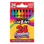 Cra-Z-Art School Quality Crayon, Assorted Colors, 24/Box (CZA1020148) View Product Image