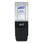 PURELL ES1 Hand Sanitizer Dispenser Starter Kit, 450 mL, 3.12 x 5.88 x 5.81, Graphite, 6/Carton View Product Image