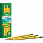 Ticonderoga My First Pre-Sharpened No. 2 Pencils with Erasers - #2 - Yellow Barrel Product Image 
