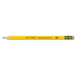 Ticonderoga My First Woodcase Pencil with Eraser, HB (#2), Black Lead, Yellow Barrel, Dozen View Product Image