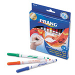 Prang Fine Line Markers, Fine Bullet Tip, Assorted Colors, 12/Set View Product Image