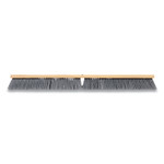 Coastwide Professional Polypropylene Push Broom Head, Gray Bristles, 36" Brush View Product Image