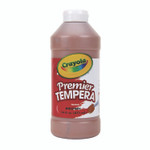 Crayola Premier Tempera Paint, Brown, 16 oz Bottle View Product Image