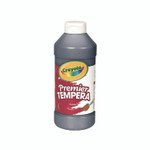 Crayola Premier Tempera Paint, Black, 16 oz Bottle View Product Image