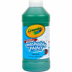 Crayola Washable Paint - 1 Color(s) - Green - 16 oz - Washable Product Image 