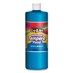 Cra-Z-Art Washable Tempera Paint, Blue, 32 oz Bottle (CZA760076) View Product Image