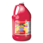 Cra-Z-Art Washable Kids Paint, Red, 1 gal Bottle (CZA760052) View Product Image