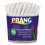 Prang Fine Line Markers, Fine Bullet Tip, Assorted Colors, 96/Set (DIX80796) View Product Image