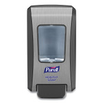 PURELL FMX-20 Soap Push-Style Dispenser, 2,000 mL, 6.5 x 4.65 x 11.86, Graphite/Chrome, 6/Carton (GOJ523406CT) View Product Image