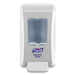 PURELL FMX-20 Soap Push-Style Dispenser, 2,000 mL, 6.5 x 4.68 x 11.66, White, 6/Carton (GOJ523006CT) View Product Image