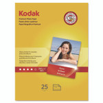 Kodak Premium Photo Paper, 8.5 mil, 8.5 x 11, Glossy White, 25/Pack View Product Image