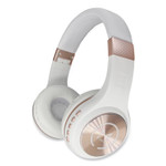 Morpheus 360 SERENITY Stereo Wireless Headphones with Microphone, 3 ft Cord, White/Rose Gold (MHSHP5500R) Product Image 