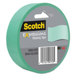 Expressions Masking Tape, 3" Core, 0.94" X 20 Yds, Mint Green View Product Image