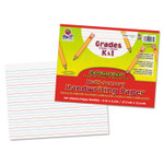 Pacon Multi-Sensory Raised Ruled Paper, 5/8" Short Rule, 8.5 x 11, 100/Pad (PAC2471) View Product Image