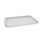 Pactiv Evergreen Supermarket Tray, #2S, 10.75 x 5.5 x 1.2, White, Foam, 500/Carton View Product Image